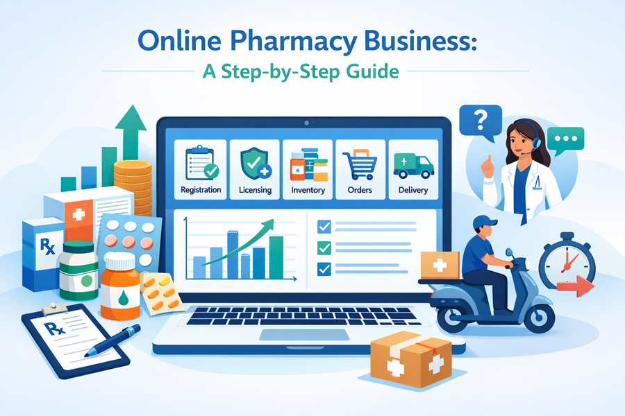 How to Start an Online Pharmacy Business: A Step-by-Step Guide